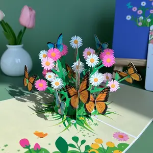 3D Pop-Up Greeting Card with Envelope – Gift for Mom, Grandma, Teacher, Wife, Friend, for Birthday, Mother’s Day, New Year, Teacher’s Day