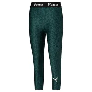 PUMA Womens Stewie Athletic Leggings Basketball Casual - Green