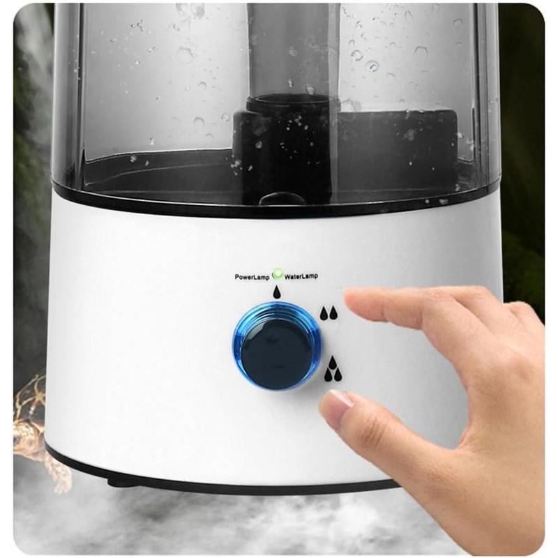 Reptile Humidifier 4L Pet Humidifier Reptile Fogger with Tube, Mist Humidifier for Pet, Humidifier Machine Fogger Humidifier for Reptile Amphibians Herps Snakes Turtles