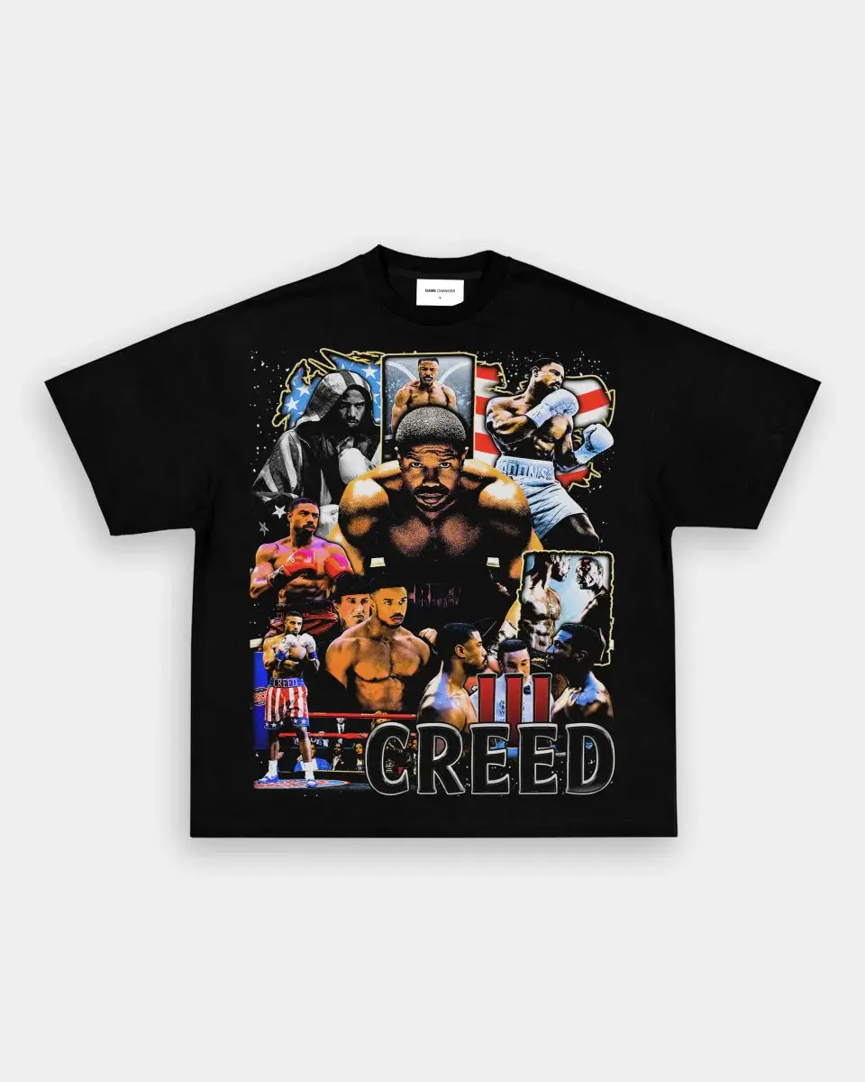 Adonis Creed 3 T-Shirt Youth And Adult Michael B- Jordan T-Shirt Design, LA Sunset Shadow Rocky Balboa Franchise Men's Boxing, y2k clothing, 2000s outfits, graphic tee, outfits sc