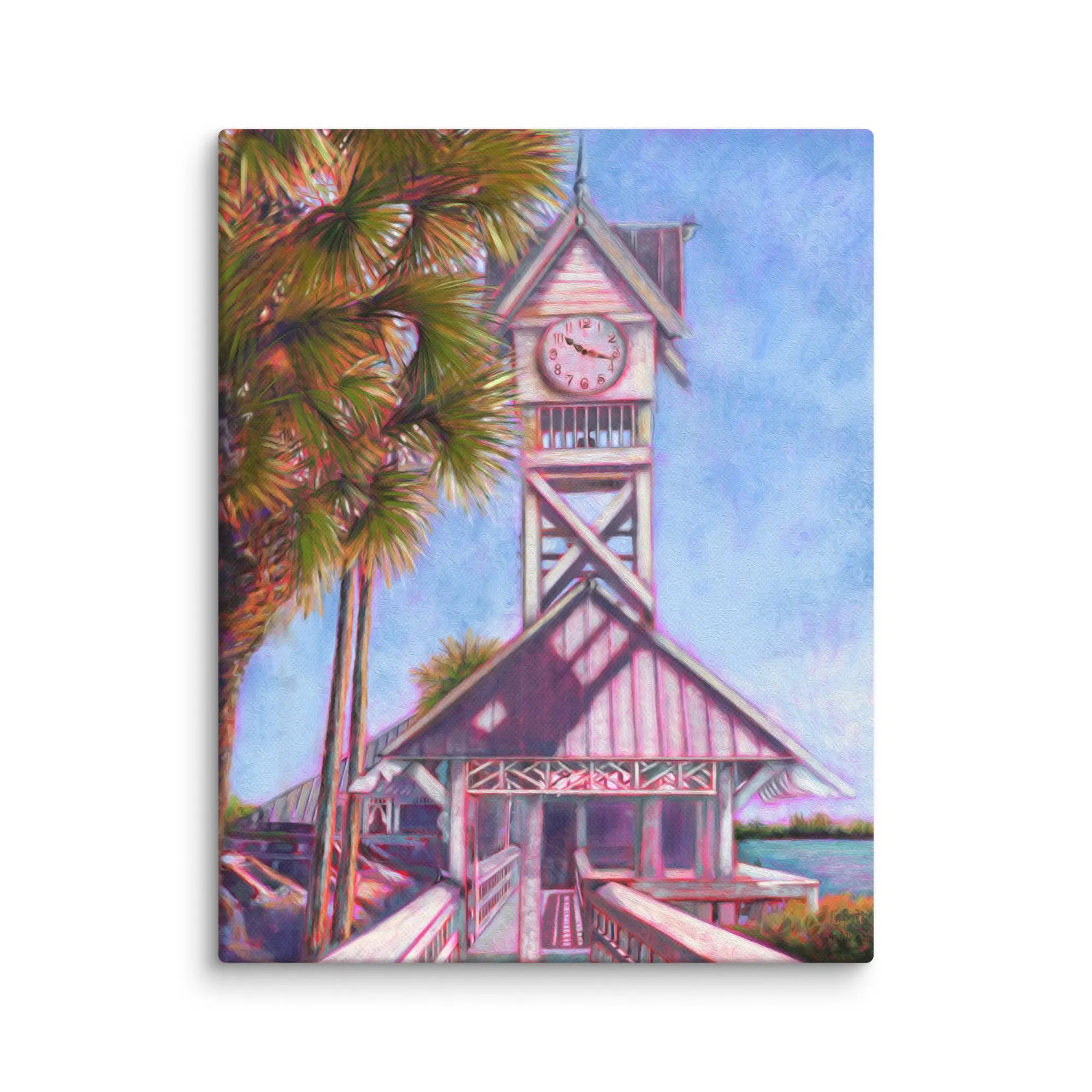 Anna Maria Clock Canvas