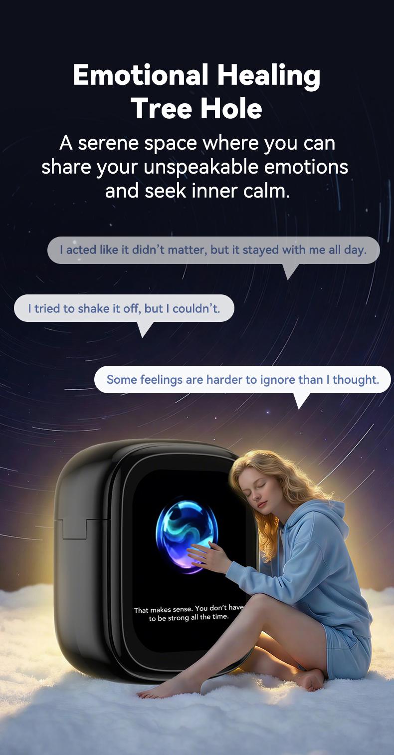 ZNP N02 Smart AI Headphones: AI Conversation,Chat Assistant,In-depth Dialogue,Supports 165 Languages,Waterproof,and Hi-Fi Sound Quality.