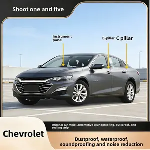 Chevrolet Car Center Console B Pillar C Pillar Rubber Sealing Strip, Dustproof Noise Reduction Door Seal, Universal Fit, Easy Installation, Anti-Leakage