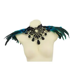 Feather Gothic Shawl