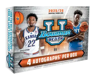 2025/26 Bowman University Best Basketball Hobby Box