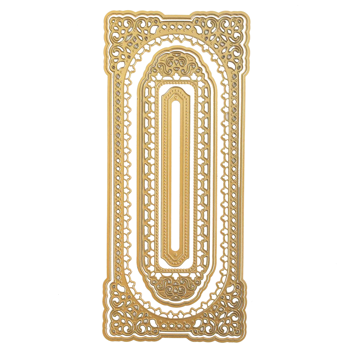 3D Oblong Slimline Concentric Frame Dies