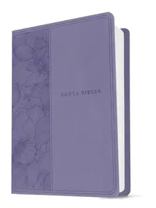Biblia Valor Prémium con Filament SentiPiel Púrpura Spanish Edition Imitation Leather Santa Biblia for Spanish Readers