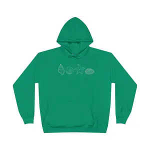 Sea Shell Unisex EcoSmart® Pullover Hoodie Sweatshirt