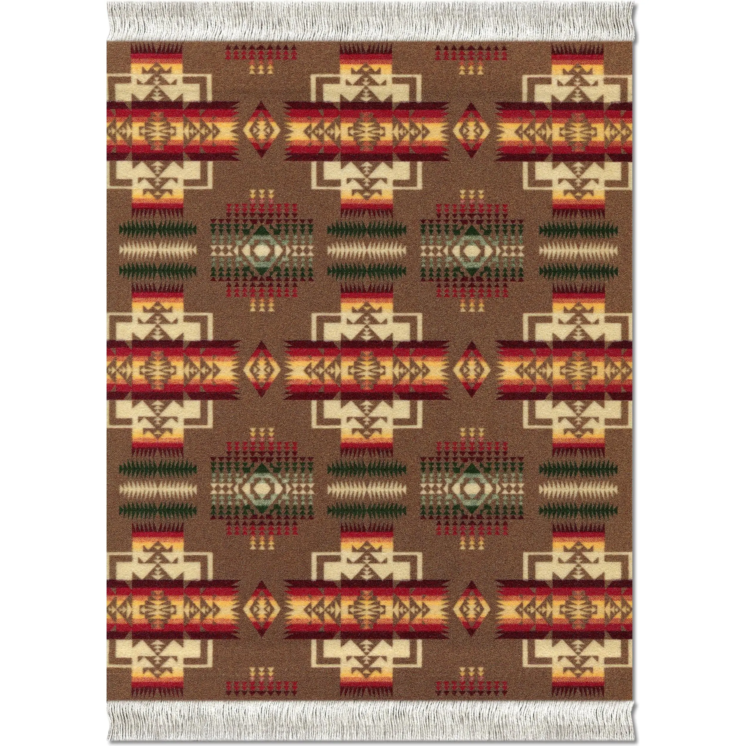 Pendleton® Chief Joseph Khaki Repeat MouseRug
