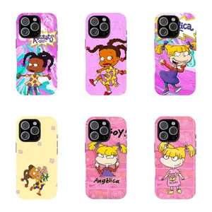 90s Cartoon Multiple Designs Cute 90s R Rugrats Susie Art Tough Phone Case. Sweet Nostalgic Animation Aesthetic Rugged Shockproof Protective Cover For iPhone 17 Pro Max 16 Air 15 14 13 12 11.