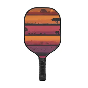 Serengeti Sunset Carbon Fiber Pickleball Paddle
