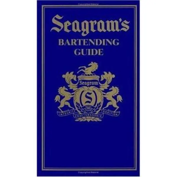 Used Hardcover Book - Seagram's New Official Bartender's Guide by Affinity Publishing - English, Bartending & Drink Reference