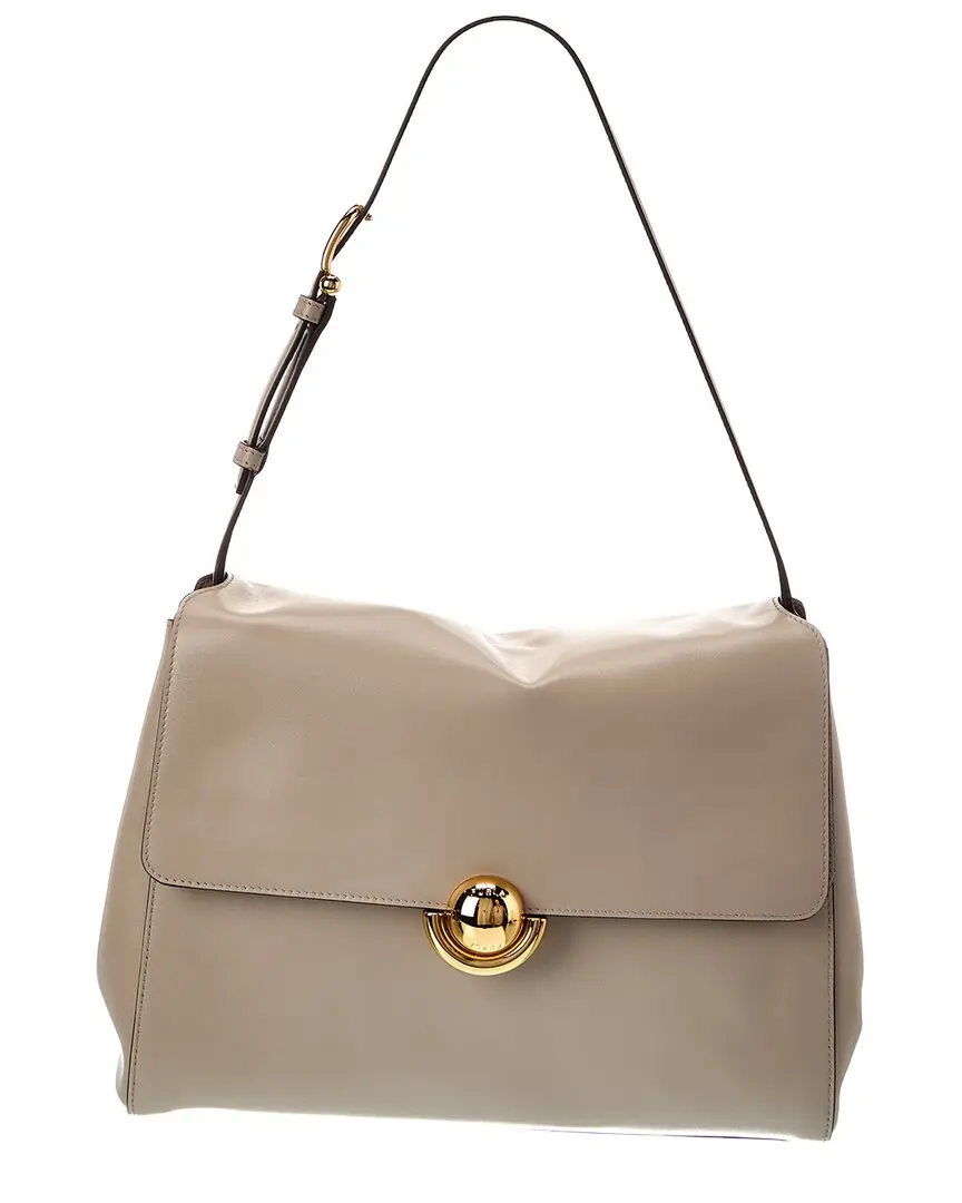 Furla Domus Leather Shoulder Bag