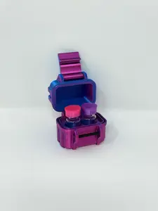 2-Vial 3mL Vial Vault Case | Compact Hard-Shell Storage