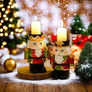 Resin Christmas Nutcracker Figurine, Aromatherapy Diffuser for Indoor Outdoor Use, Perfect Holiday Decoration for Home Office Festive Season