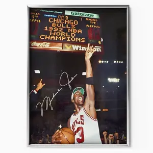 Michael Jordan Dunk Moment Poster Print Unframed