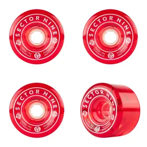Sector 9 Longboard Wheels Nineballs Red 70mm 78A