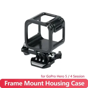 Protective Frame Mount Housing Case for GoPro Hero 5 Session / Hero 4 Session Action Camera Lightweight Bracket Holder Accessory