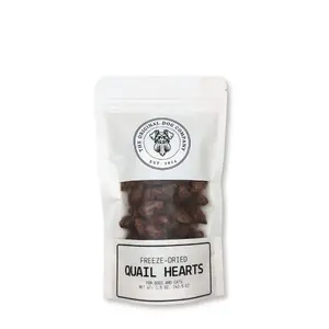 Freeze-Dried Quail Hearts