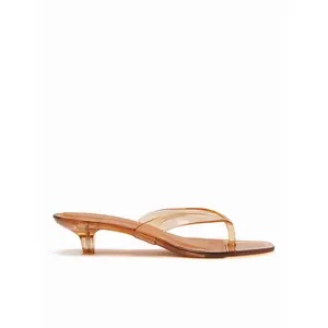 Cider SQUARE TOE FLIP-FLOP SLIPPERS