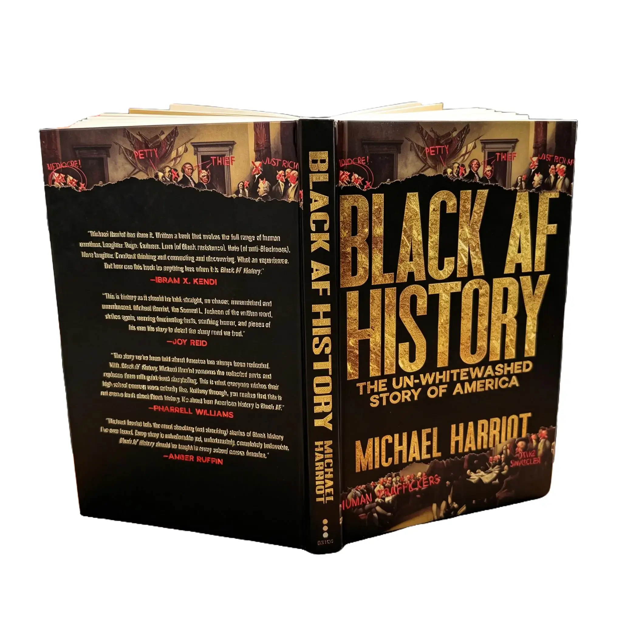 Durable Hardcover Vertical Notebooks - A5 Michael Harriot's Engaging, Sharply Humorous Writing, Deep Dive Into America’s Racial Roots, Planner Checklist Schedule, Daily Scripture Quotes, Vintage Holiday Gift perfect minute journal pocket  journaling vow