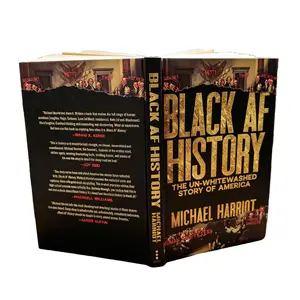 Notebook Black AF History: The Un-Whitewashed Story of America by Michael Harriot - Uncensored American History Book vertical planner checklist schedule