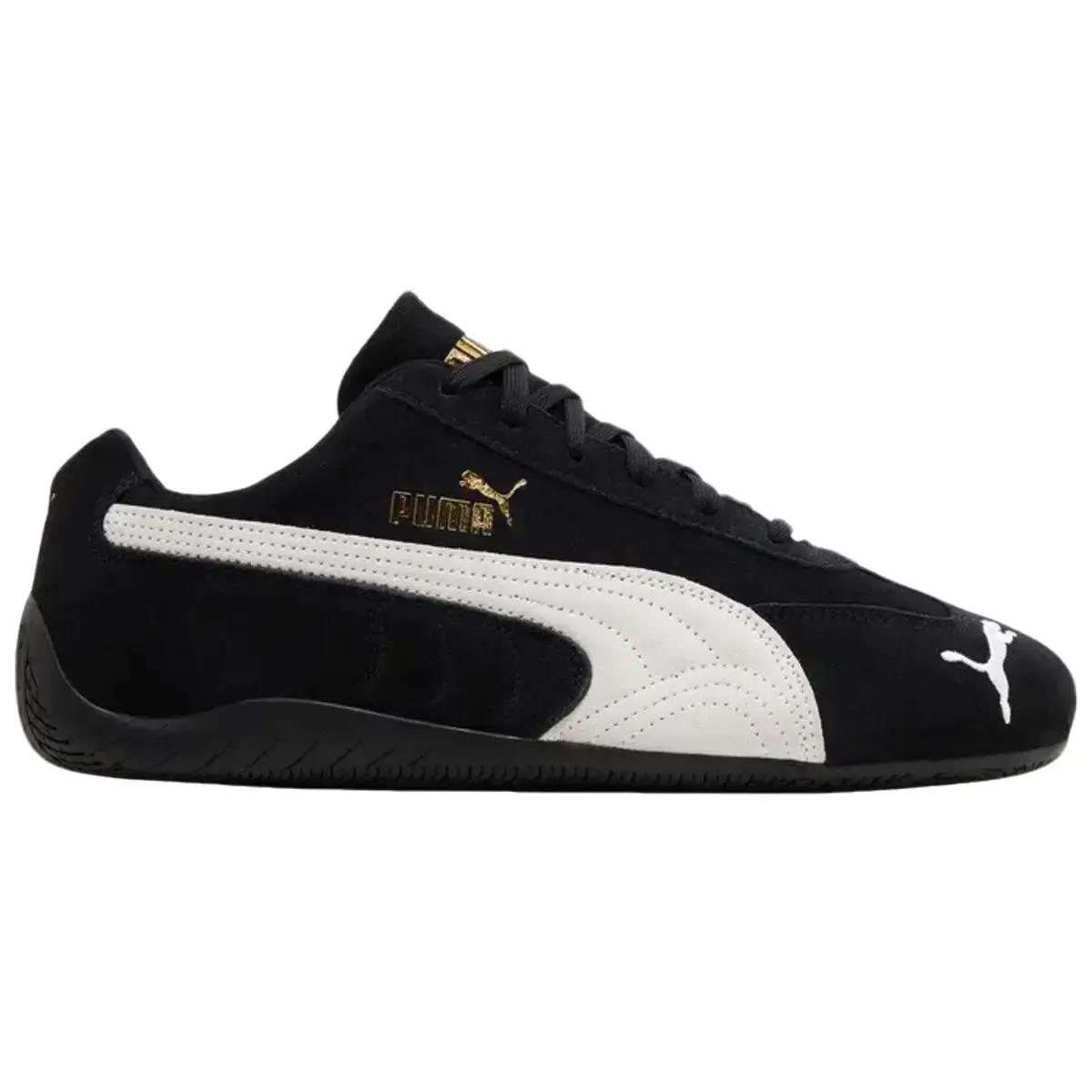 Puma Speedcat OG Black White Men's Fashion Shoes New