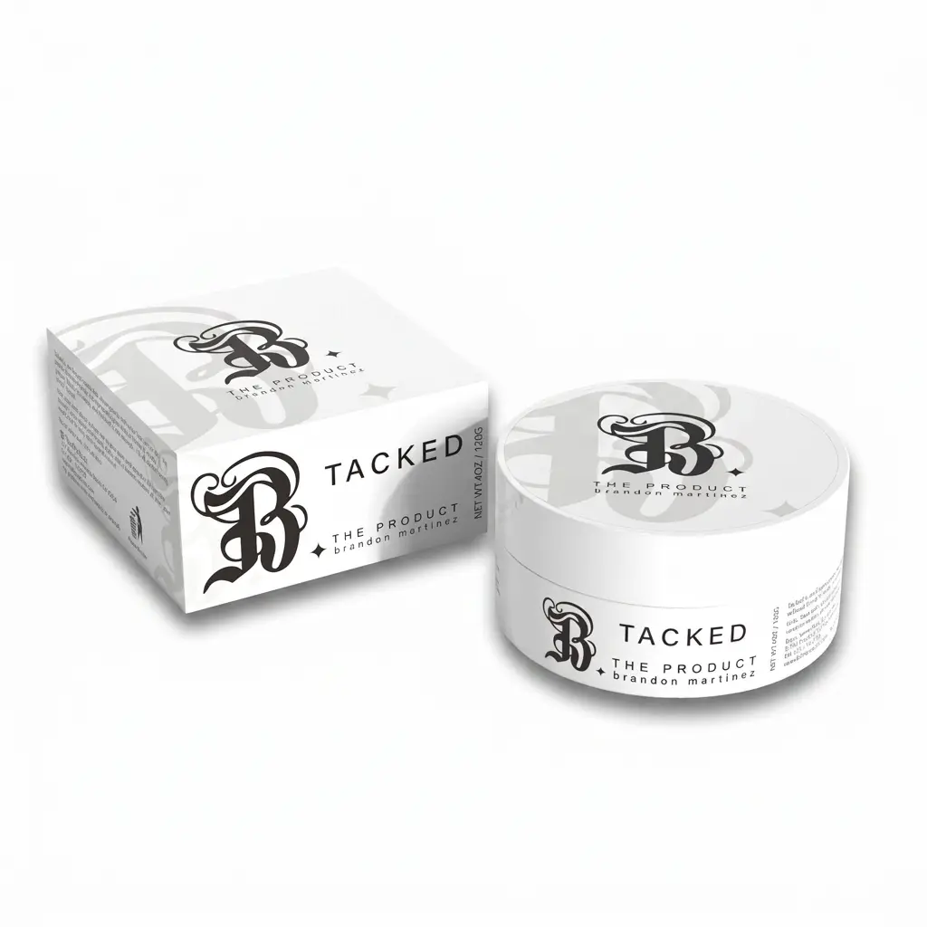 Tacked — Medium Hold Hair Paste By Brandon Martinez | B. The Product — True Hollywood Hair Care