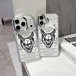Transparent Soft TPU Case From The Cool Movie S-Strangers Things, For IPhone 17 PRO MAX And IPhone 16 15 14 13 12 11 PRO MAX PLUS And 16E 17 AIR Series