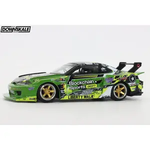 MINI GT Nissan LB-Super Silhouette S15 SILVIA #555 V2 2024 Formula Drift Japan