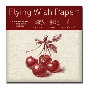 SWEET LIFE Standard Mini WISHING KIT — Write it, Light it, Watch it Fly | Magic Ritual Kit with Intention Sheets, Launch Platforms & Gold Pencil - Fun & Mindful Spiritual Activity - Perfect for Birthday, Valentine & Anniversary Gift