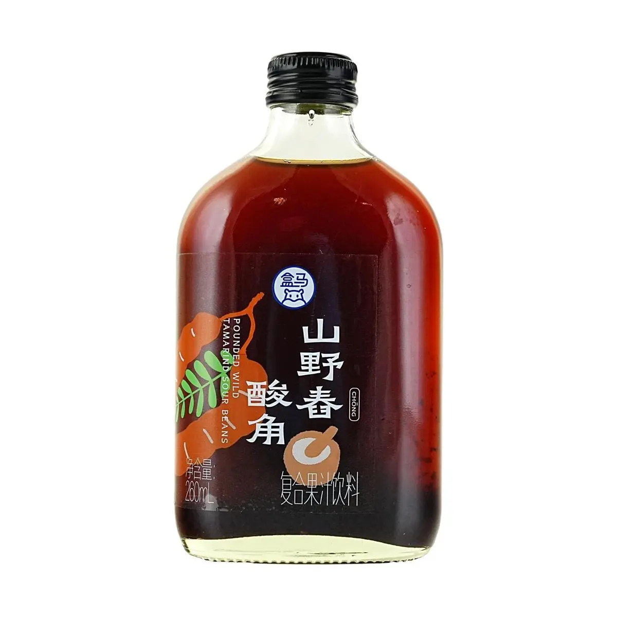 FRESHIPPO Tamarind Mixed Fruit Juice Drink 260ml - Authentic Asian Flavor, Refreshing Beverage