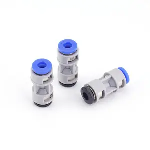 3 count Teflon PTFE Tube Adapter Replacement for Bambu Lab A1/A1MINI/P1P/P1S/X1/X1C/X1E/H2D  Printer,Plastic Metal Mixed Feed Connectors for Bambu Lab  Printer