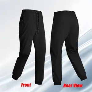 Men'S Solid Loose Minimalist Relaxed Sweatpants, Versatile Year-Round Sports Trousers, Ideal For Autumn-Winter Sweats,Solid Fashion Sweatpants,Fashionable Jogger Sweatpants,Casual Sport Sweatpants,Gray Sweatpants Season,Loose Casual Sweatpants