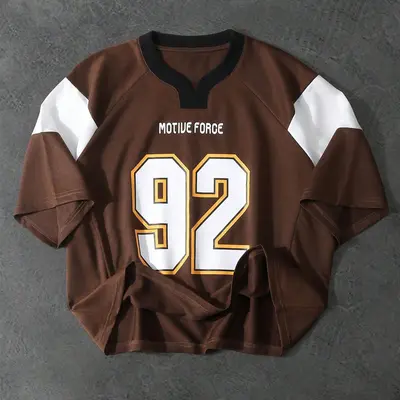 Brown Soccer Jersey Outfit Men TikTok Shop