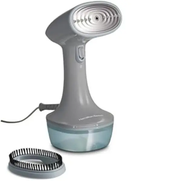 Hamilton Beach Handheld Garment Steamer for Clothes, Fabric and Drapes & Proctor Silex Electric Tea Kettle, Water Boiler & Heater Auto-Shutoff & Boil-Dry Protection