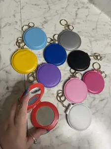 Keychain Mirror for On-the-Go Beauty, Compact & Portable