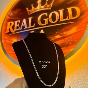 Real Gold 10k 2.5 mm 22”