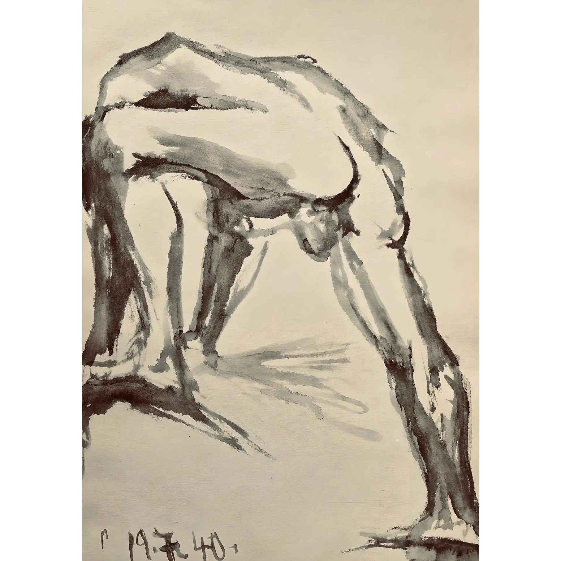 Pablo Picasso, Composition, Carnet de dessins de Picasso, Cahiers d’Art, Limited Edition Lithograph