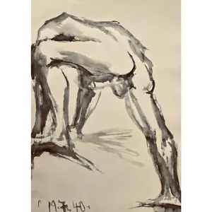 Pablo Picasso, Composition, Carnet de dessins de Picasso, Cahiers d’Art, Limited Edition Lithograph