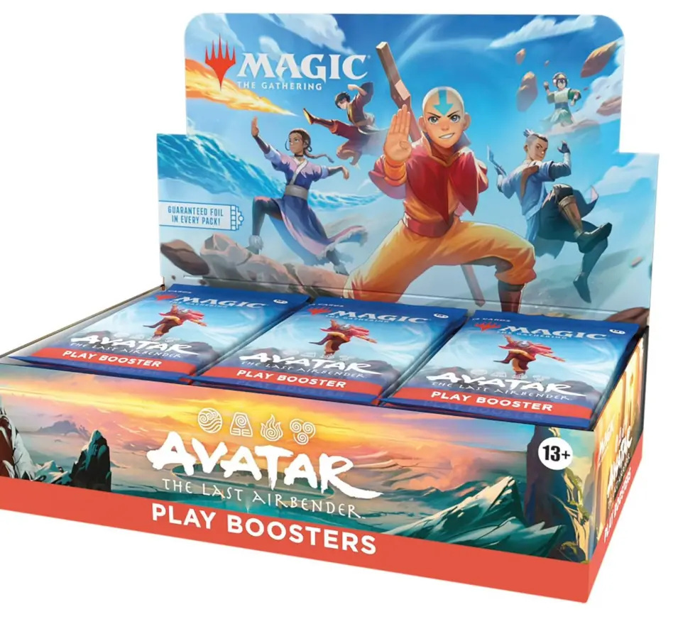 Magic The Gathering Avatar The Last Airbender TCG Booster Box Magic The Gathering Avatar The Last Airbender TCG Booster Box