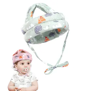 Baby Safety Helmet Set, Adjustable Head Protector for Crawling & Walking Soft Cushion Infant Baby Safety Headguard