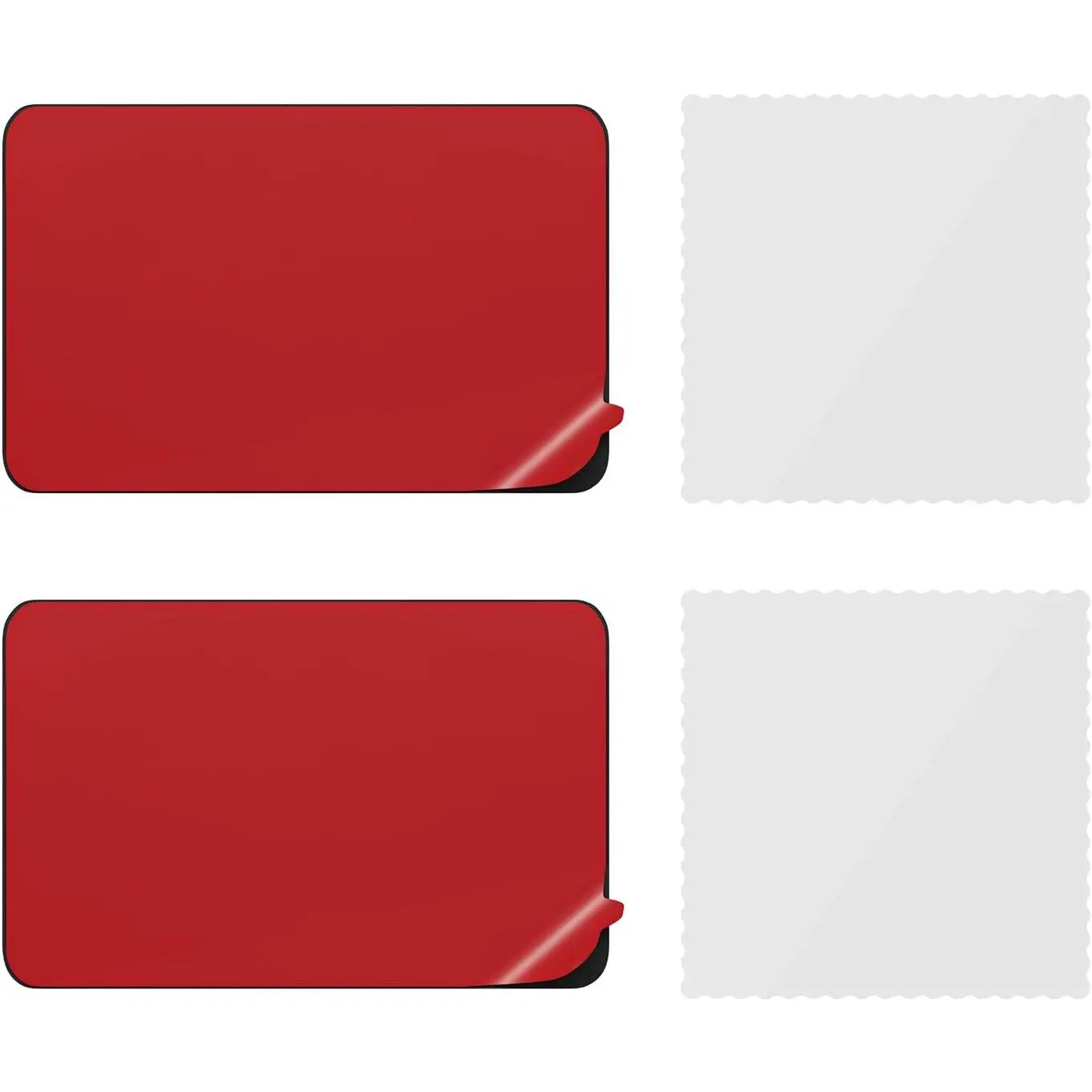 Adhesive and Electrostatic Dash Cam Mounting Stickers with Double-Sided Pads - Strong Bond to Car Windshields, Residue-Free for Cameras, Car Windshield, Adhesive And Electrostatic Stickers