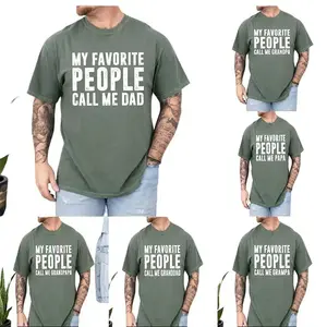 My Favorite People Call Me Papa Shirt, Personalized Dad Grandpa Tee, Custom Grandkids Names Shirt, Minimalist Father’s Day Gift for Papa Granddad, Gift from Kids, Proud Papa Family Shirt
