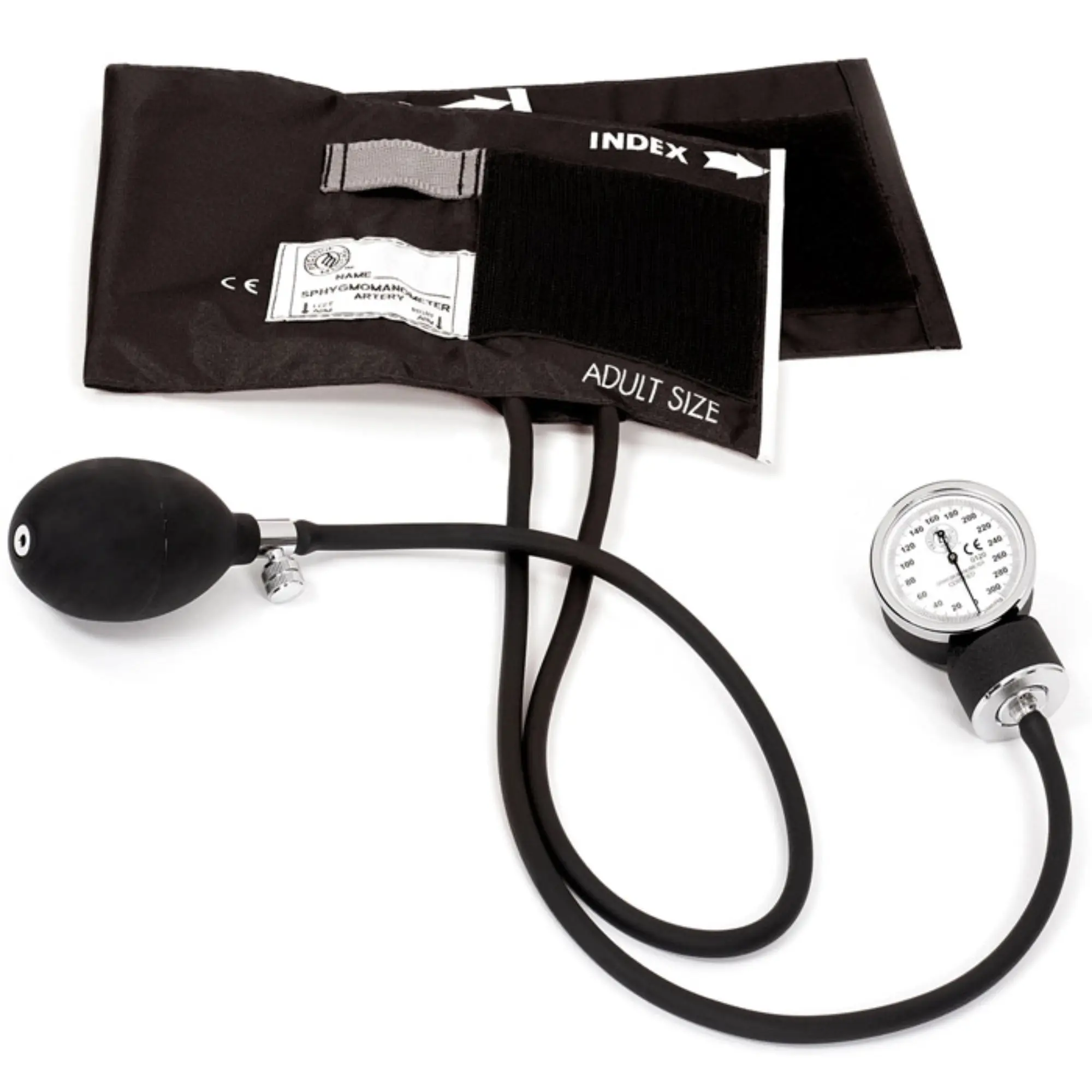 Basic Adult Aneroid Sphygmomanometer – Blood Pressure Cuff with Stethoscope, Durable & Accurate Basic Adult Aneroid Sphygmomanometer – Blood Pressure Cuff with Stethoscope, Durable & Accurate