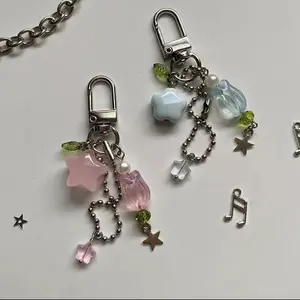 1pcs Handmade Tulip Keychain y2k fairy core keychain