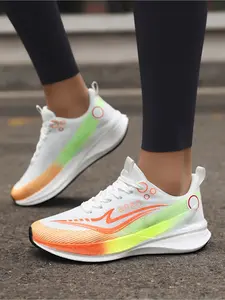 2026 New Arrival Spring Uniesx Breathable Mesh Running Shoes Women’s Casual Footwear Lightweight Upper Platform Sole Non‑Slip Design Men’s Outdoor Sports Sneakers Jogging Multiple Scenarios Unisex Casual Shoes Size 35-45