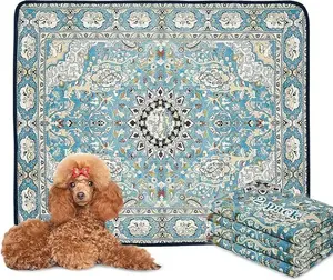 Qeils Washable Pee Pads for Dogs, 2 Pack Reusable Puppy Pads 36"x41" Super Absorbent Leakproof Dog Training Pads, Non-Slip Potty Pads for Floor, Crate, Couch, Whelping Pads Litter Mat Pet Supplies