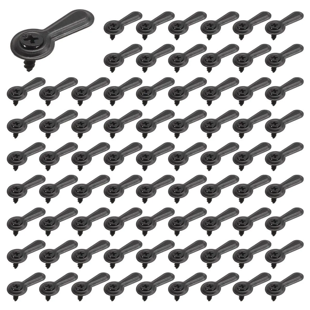 Picture Frame Turn Button Fasteners Set, 100 PCS Picture Frame Backing Clips Photo Frame Hardware Clips
