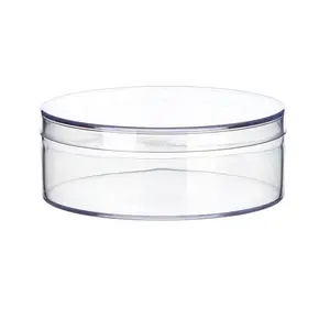 Plastic Small Acrylic Box with Lid Decorative Storage Box Clear Acrylic Box
